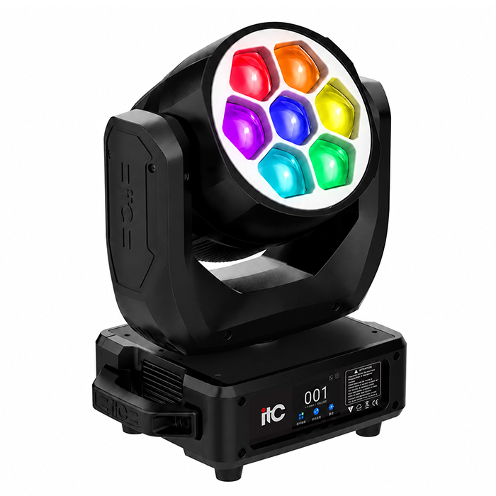 EA-TO9446 LED Wash Moving Head Light with RGB Halo - Image 6