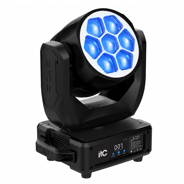 EA-TO9446 LED Wash Moving Head Light with RGB Halo - Image 4