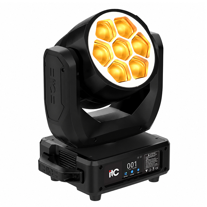 EA-TO9446 LED Wash Moving Head Light with RGB Halo - Image 5