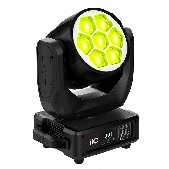 EA-TO9446 LED Wash Moving Head Light with RGB Halo - Image 3