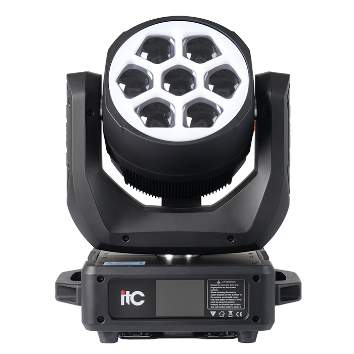EA-TO9445 LED Wash Moving Head Light with RGB Halo - Image 2