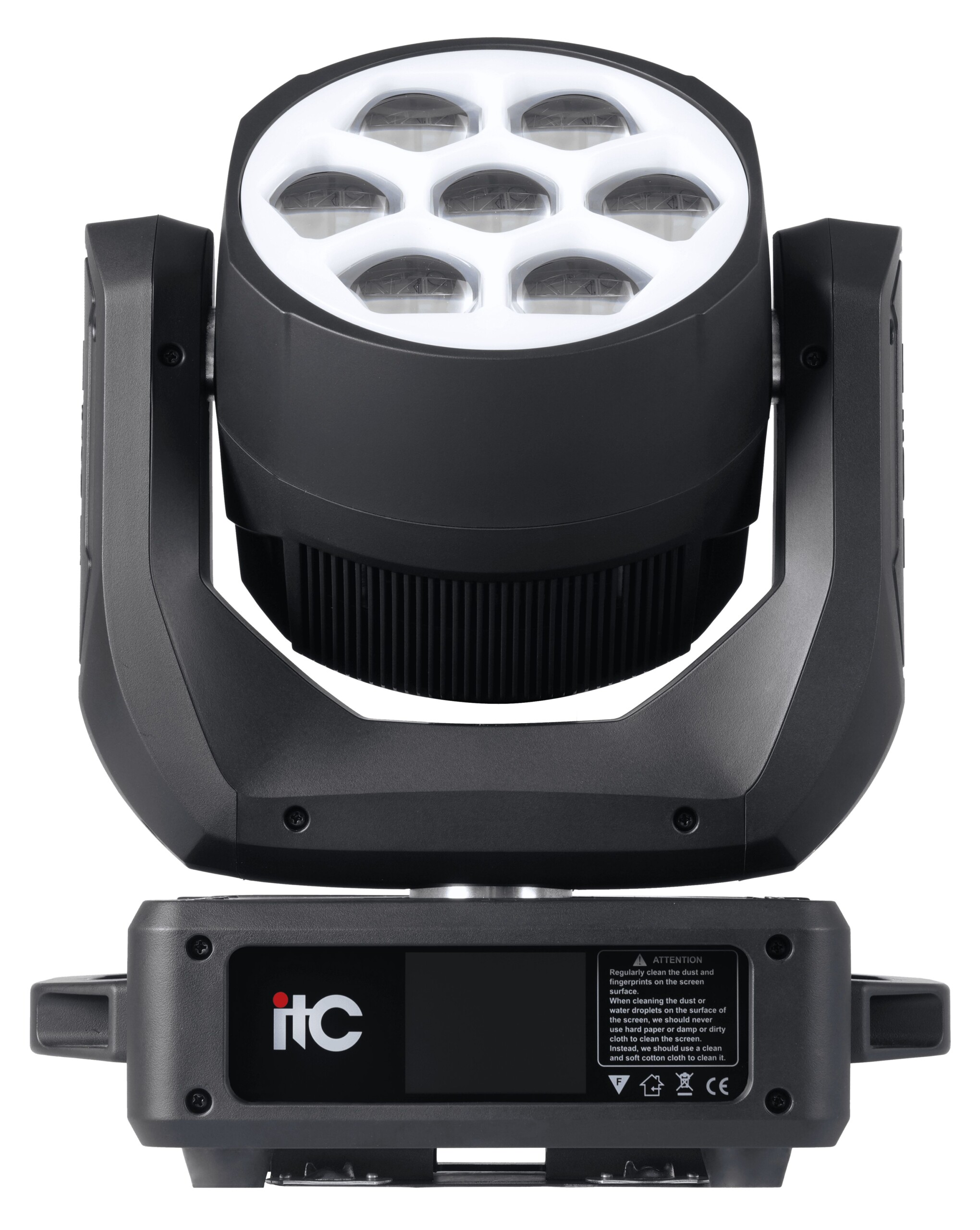 EA-TO9445 LED Wash Moving Head Light with RGB Halo - Image 3